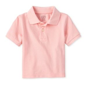 NWT Children’s Place Pink Polo Top Shirt 12-18mo